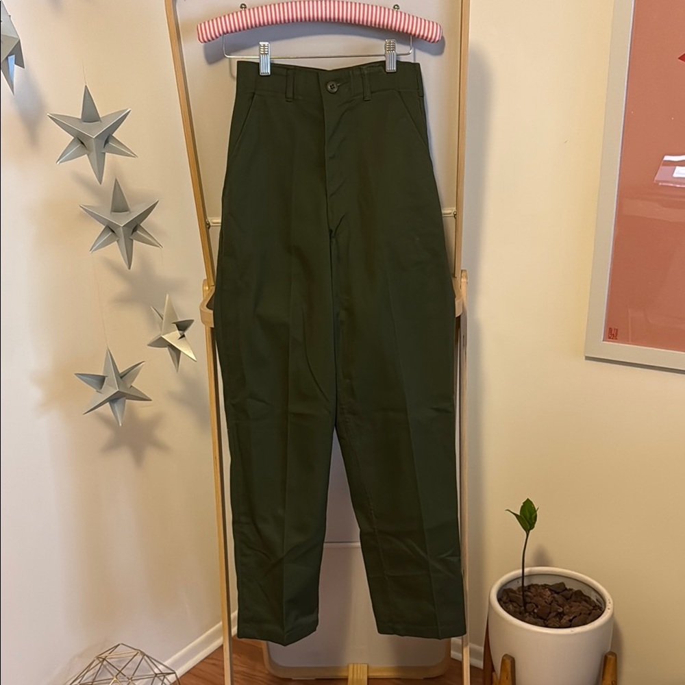 Vintage Ultra High Waist Utility Pants